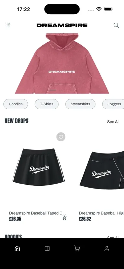 DreamSpire Store app screenshot 1 of 1